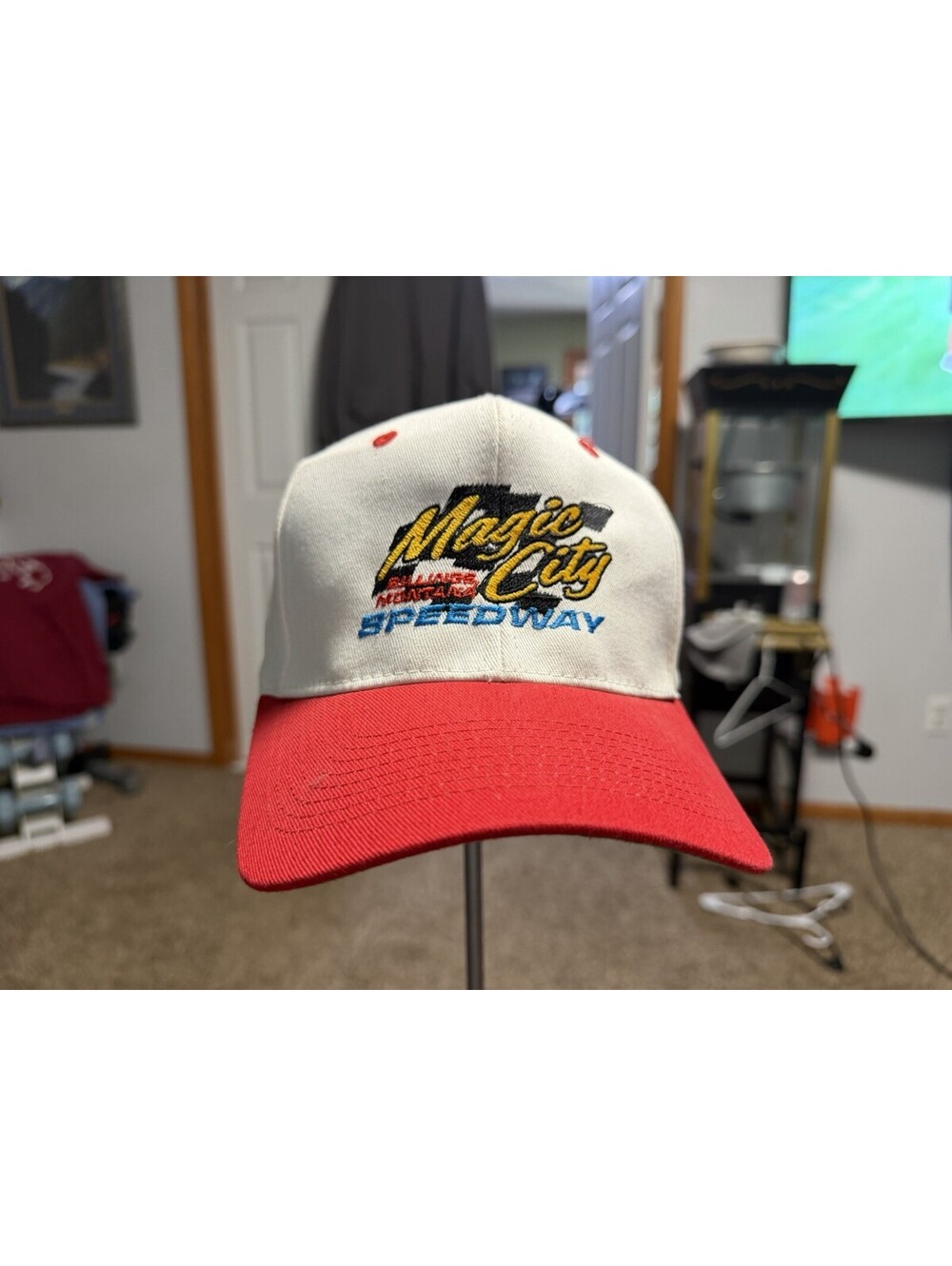 Vintage Magic City Speedways SnapBack Hat / Billings Montana